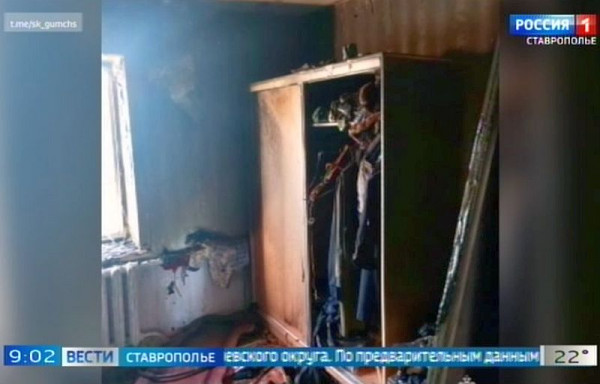 На Ставрополье за сутки потушили шесть пожаров